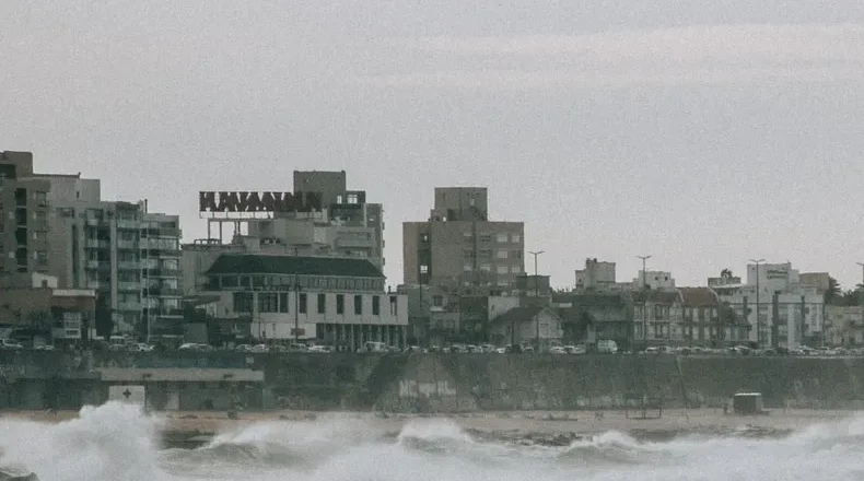 Temporal y alerta meteorológico para Mar del Plata