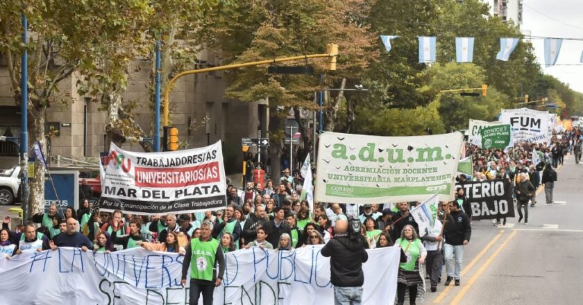 Docentes universitarios confirmaron un nuevo paro con movilización para el próximo 23 de abril