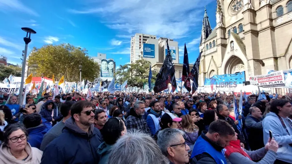 La protesta se replicó en Mar del Plata: “Tenemos que generar una propuesta mejor”
