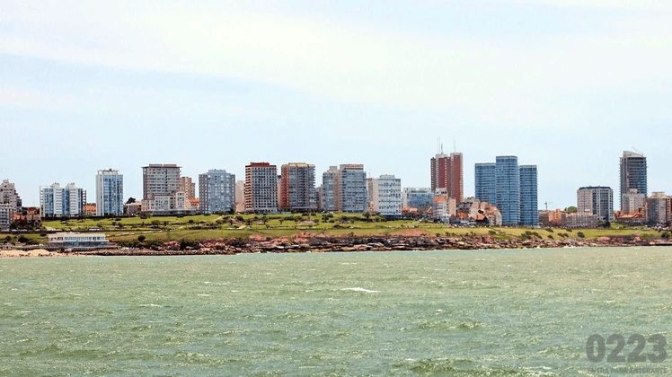 La semana comienza soleada y ventosa en Mar del Plata