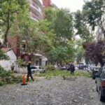 ¿Un tornado? Qué fue el fenómeno de viento, lluvia y granizo que sacudió a Mar del Plata