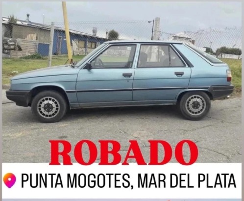 Salió para llevar a su hijo al colegio y el auto ya no estaba: el robo quedó registrado en un video
