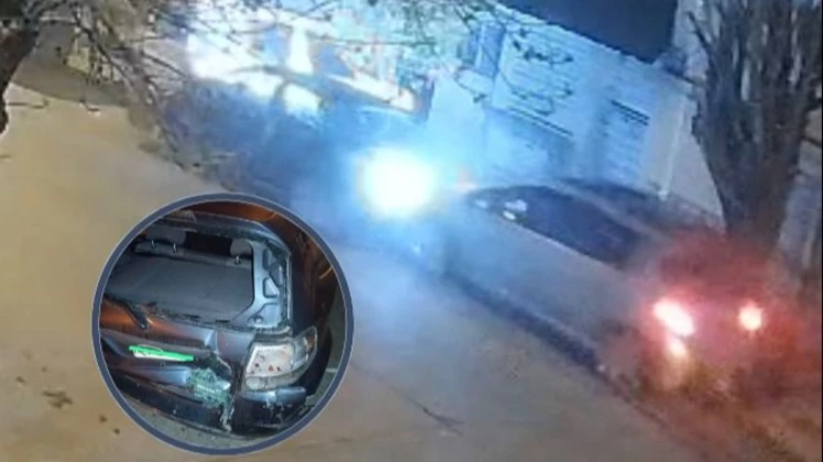 Conductor chocó un auto estacionado de madrugada y huyó del lugar: “Lo tengo hace seis meses, una bronca”