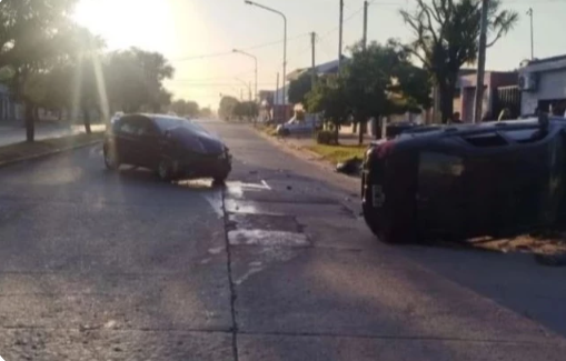 Liberaron al conductor borracho que chocó en la avenida Colón
