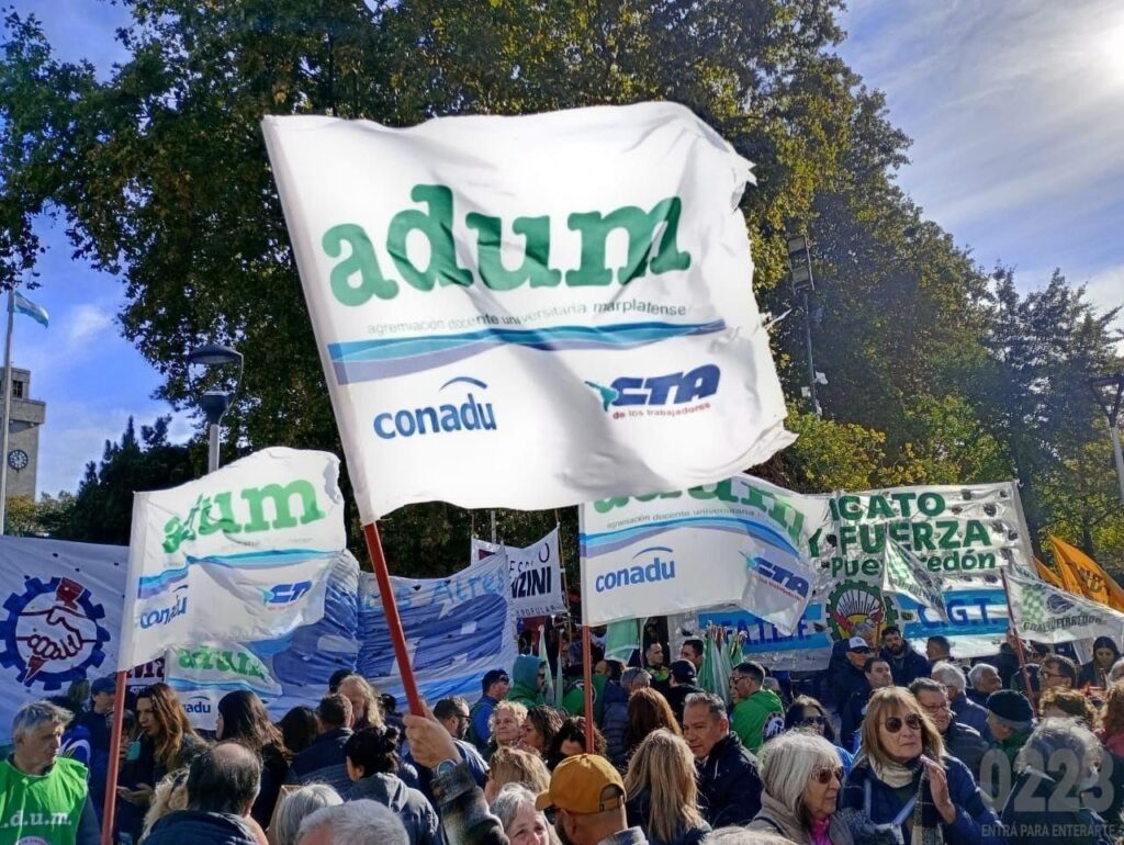 El acatamiento al paro universitario en Mar del Plata llega al 85%: Adum anticipa nuevas medidas