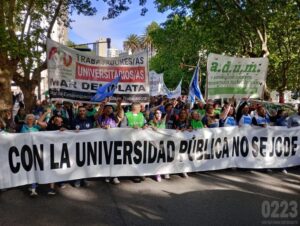 Hoy es la 5° Marcha Federal Universitaria: recorrido y calles que estarán cortadas en Mar del Plata