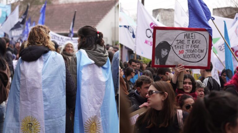 Las mejores imágenes de la 5ta Marcha Federal Universitaria en Mar del Plata
